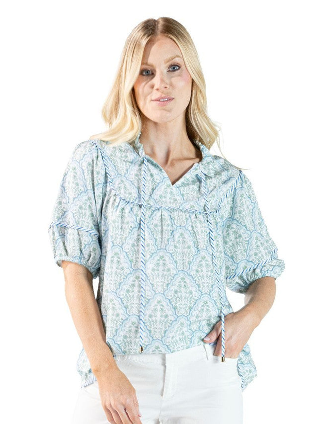 Prim Contrast Top