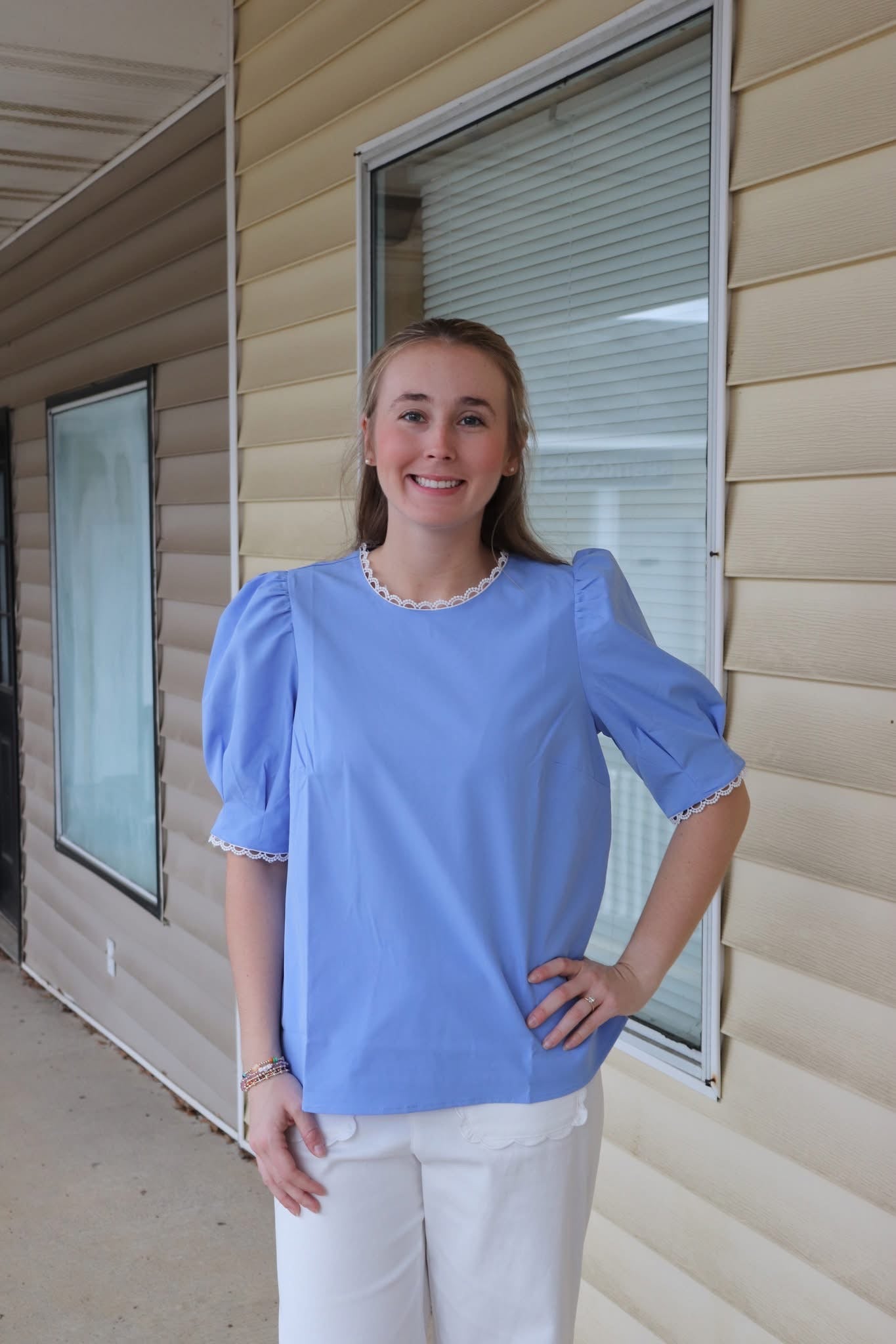 Blue Thea Top