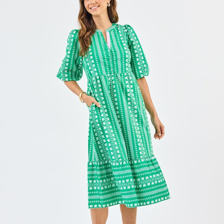 Riley Dress - Green
