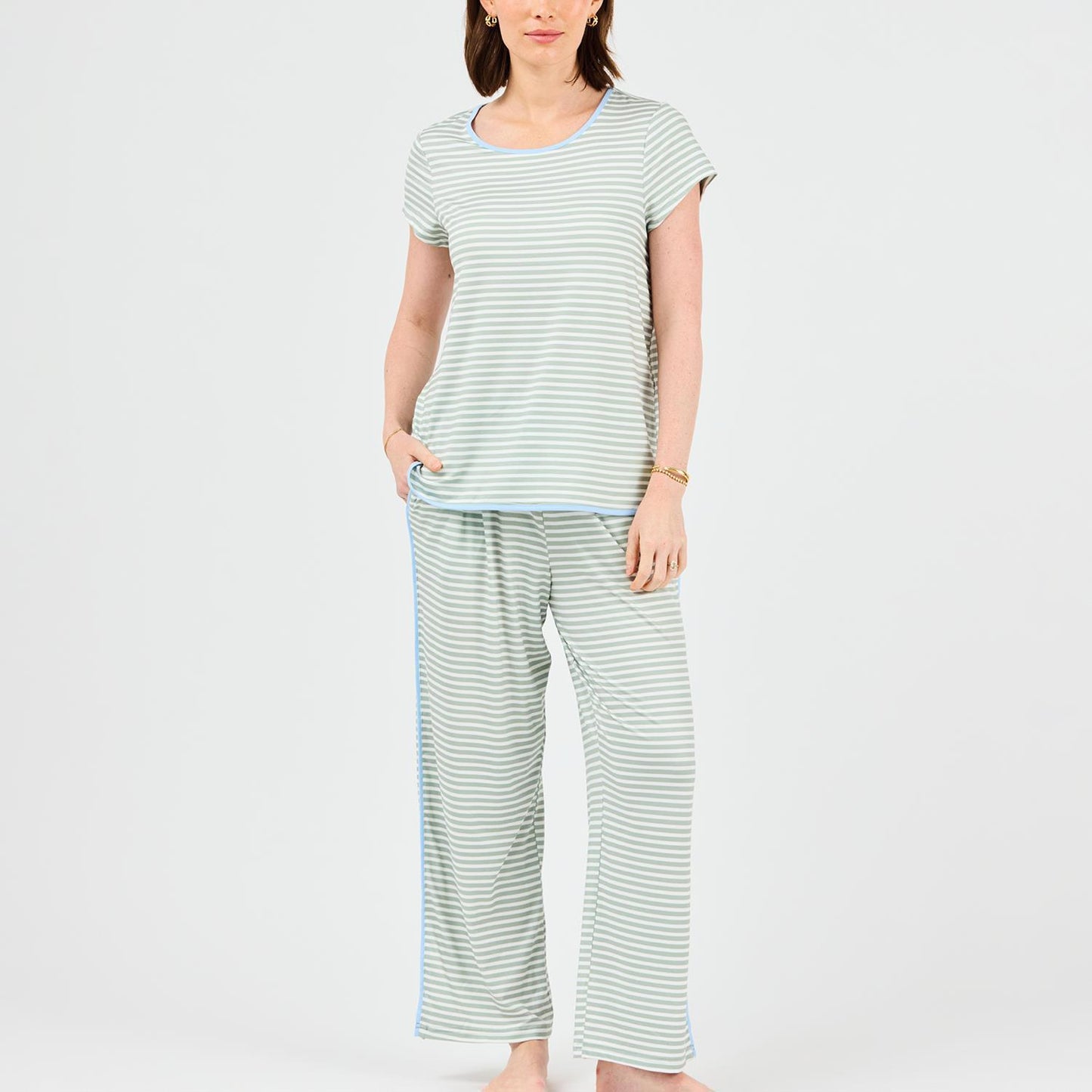 Mary Square Melody Pajama Pants Set
