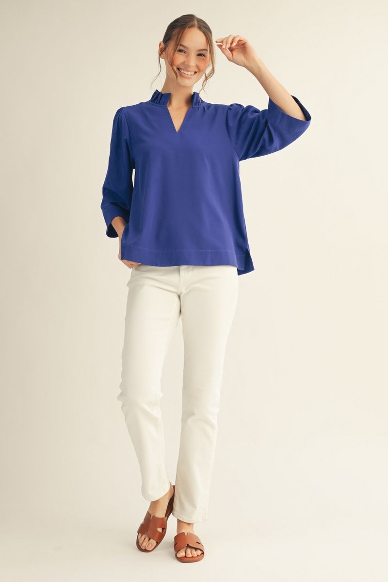 Crinkled Solid Top