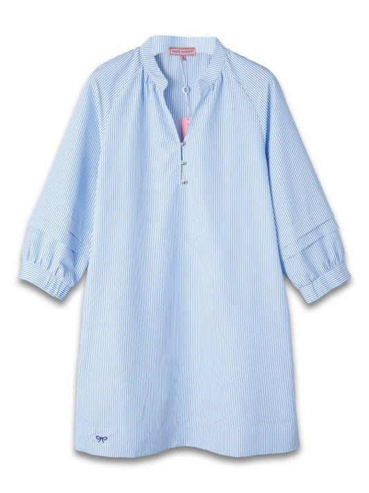 Seersucker Button Dress