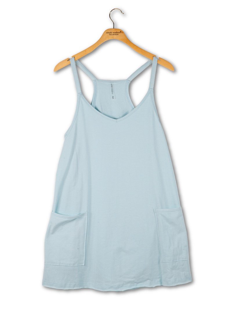 Tara Dress - Blue