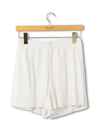 White Shorts