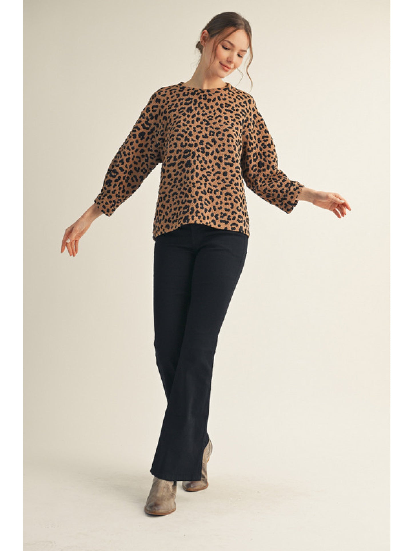 Purrfectly Chic Top