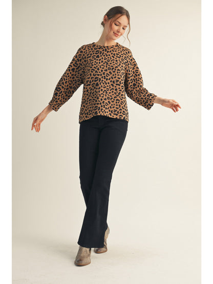 Purrfectly Chic Top