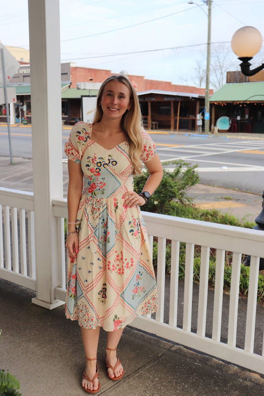 Patchwork Dress