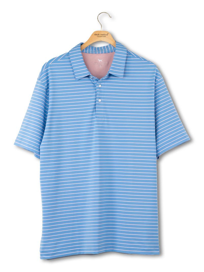 Polo Top - Blue