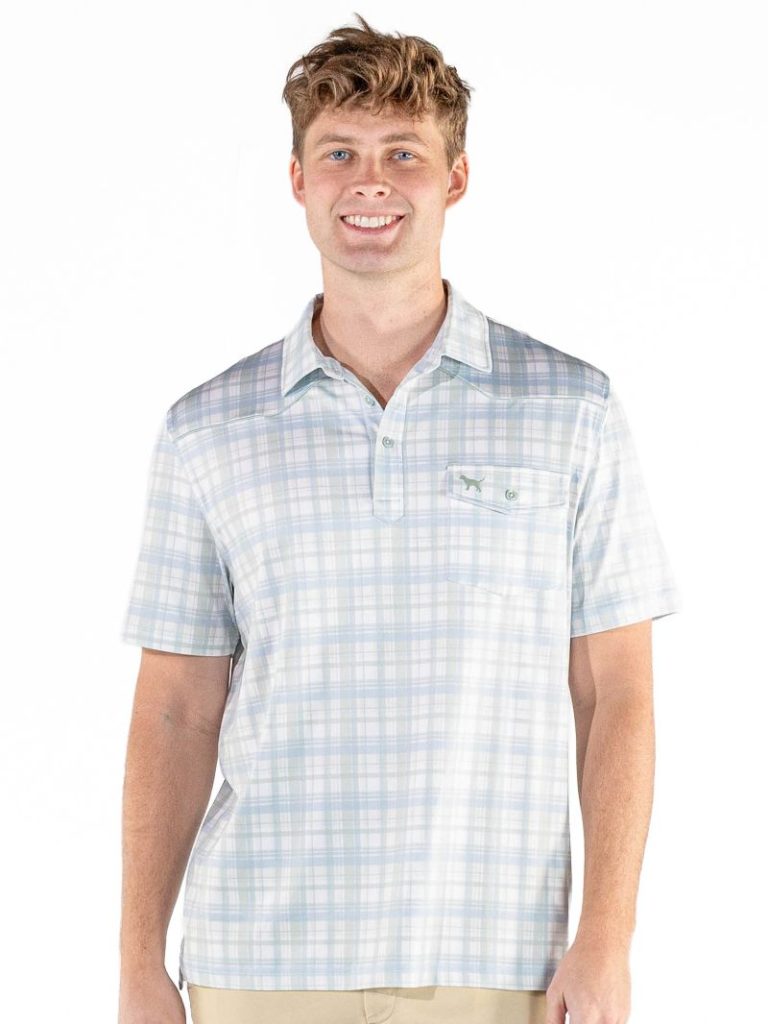 Blue Ridge Plaid Polo