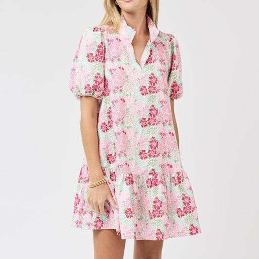 Nancy Dress - Pink