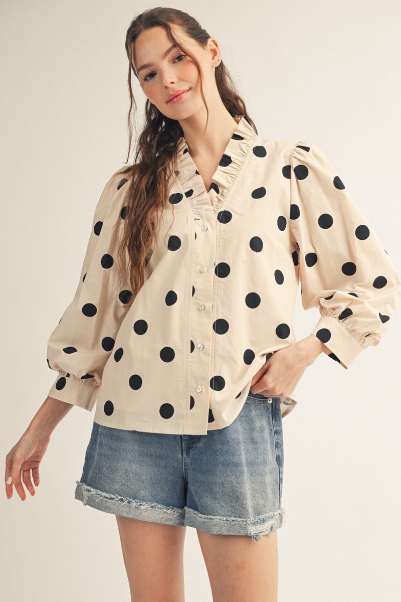 Polka Dot Top