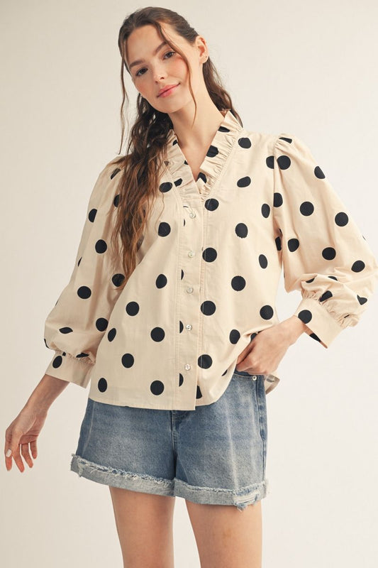 Polka Dot Top