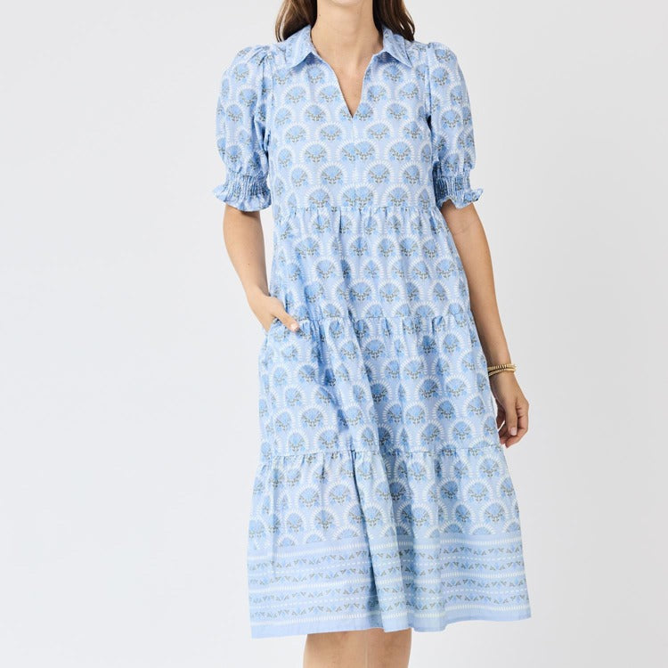 Molly Dress - Blue