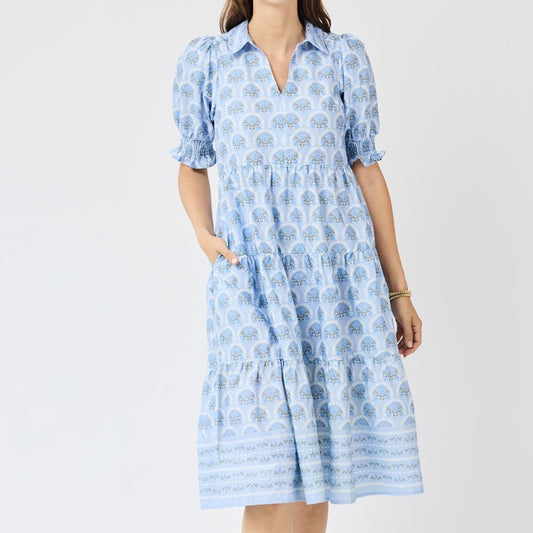 Molly Dress - Blue