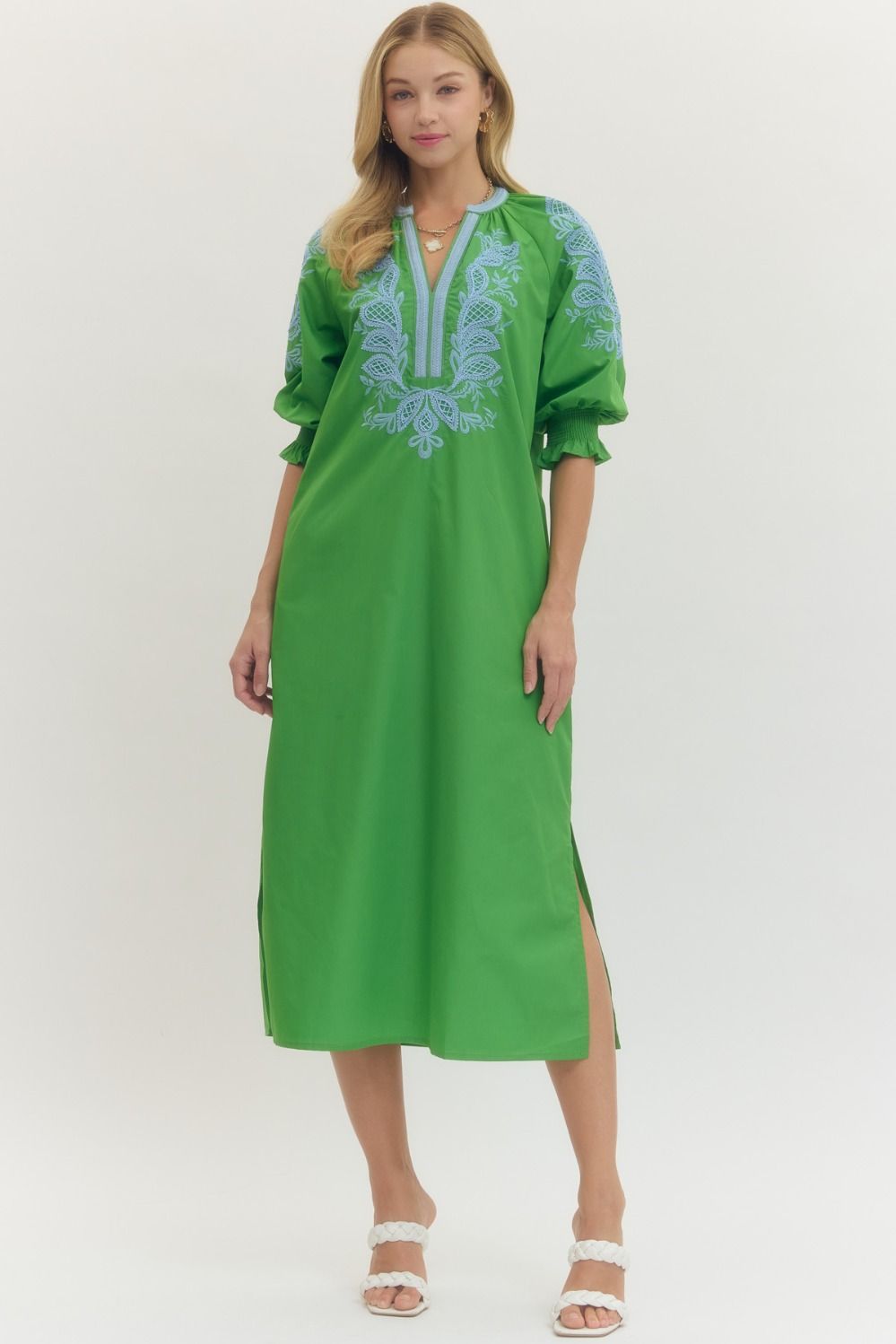 Lucky Charm Midi Dress