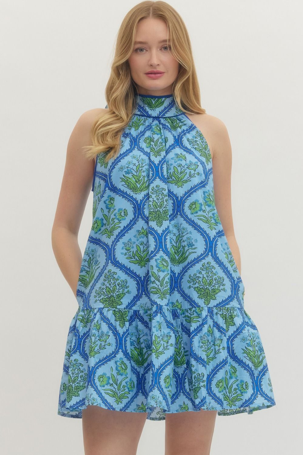 Botanical Mini Dress