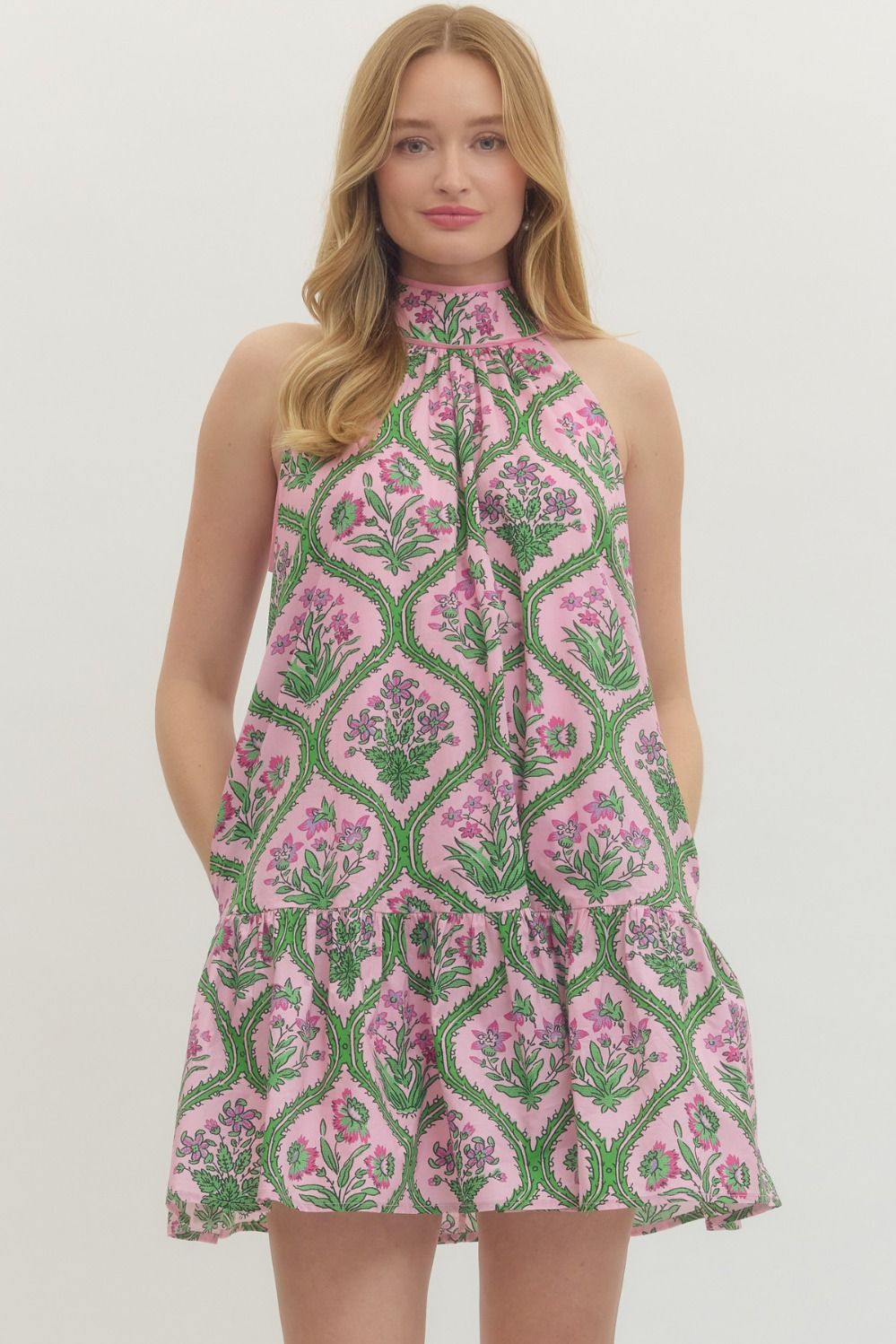 Botanical Mini Dress