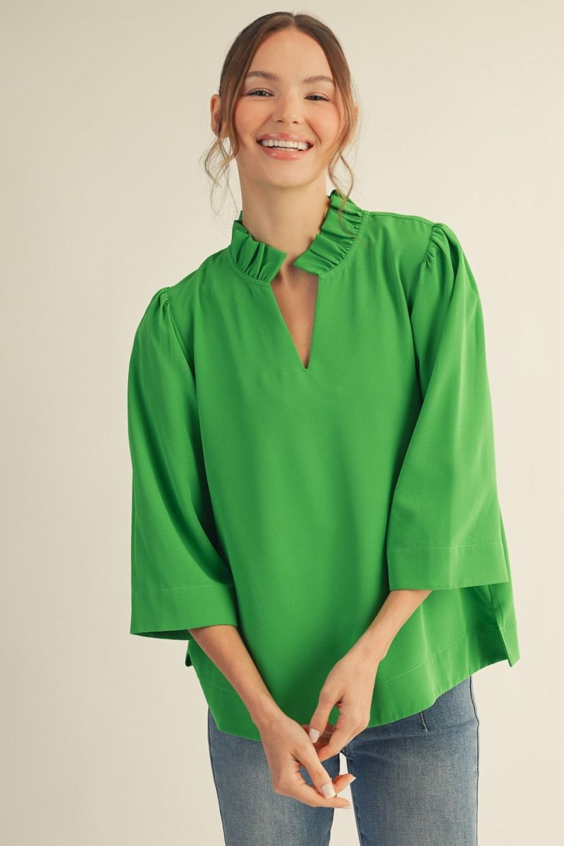 Crinkled Solid Top