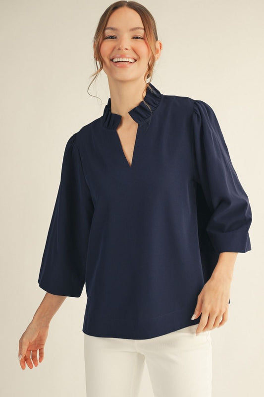 Crinkled Solid Top